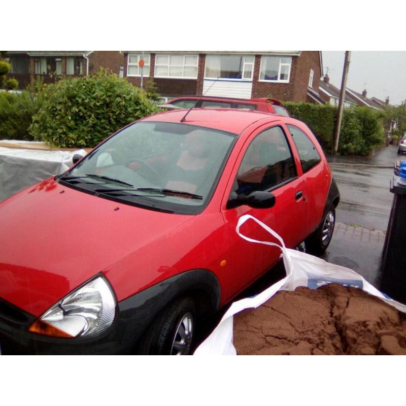 Ford Ka Red 2002 Reg 1300cc