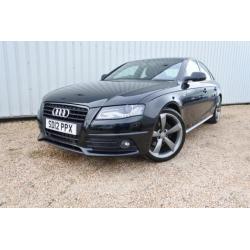 2012 12 AUDI A4 2.0 TDI QUATTRO S LINE BLACK EDITION 4D 170 BHP DIESEL