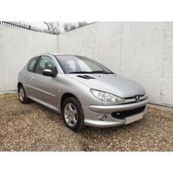 PEUGEOT 206 1.4 SE 3d 74 BHP (silver) 2005