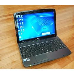 Acer Aspire 15.6 HD Screen 3GB 160GB HDD webcam