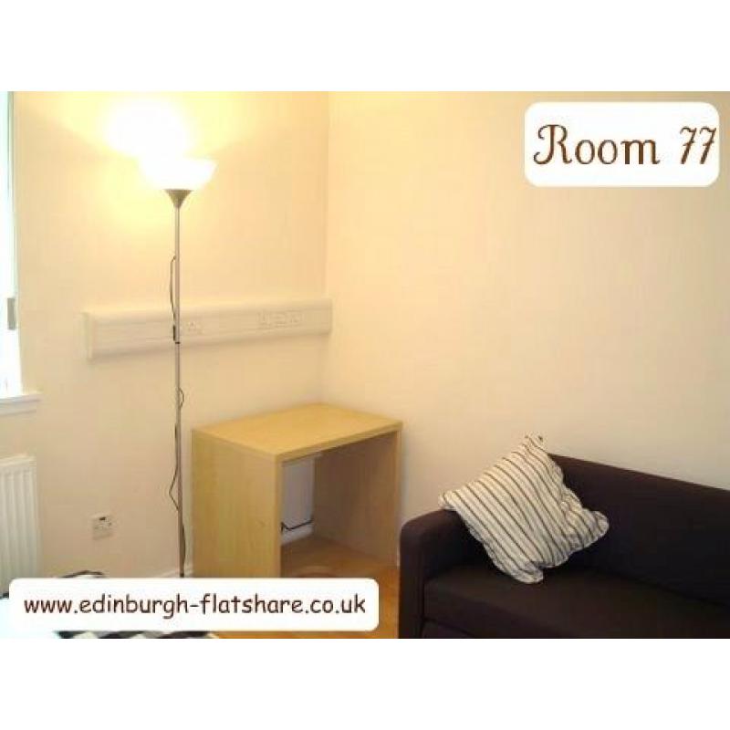 Edinburgh Flatshare R 77 - Fantastic Double Room - ALL BILLS INCLUDED IN MONTHLY RENT