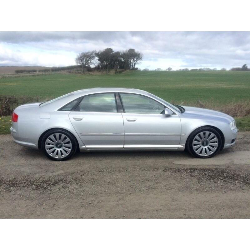 Audi A8 Quattro Auto. Years Mot. Service History.