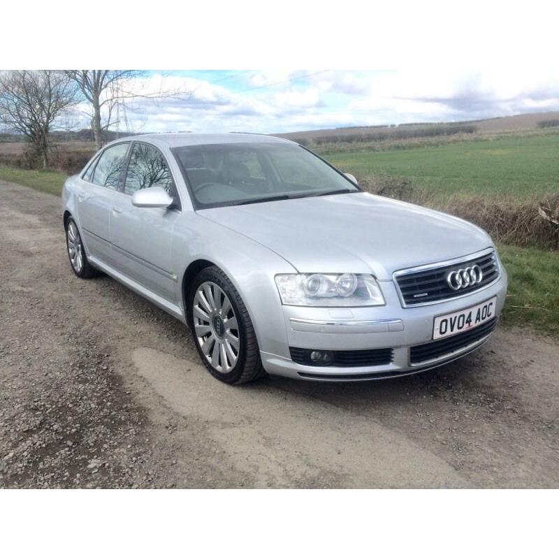 Audi A8 Quattro Auto. Years Mot. Service History.