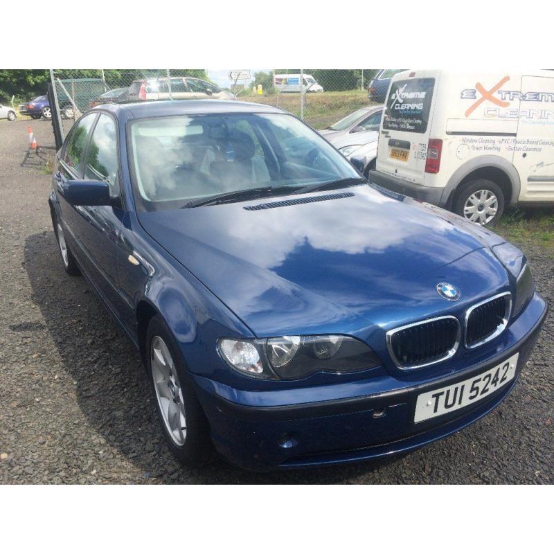 stunning bmw in metallic blue