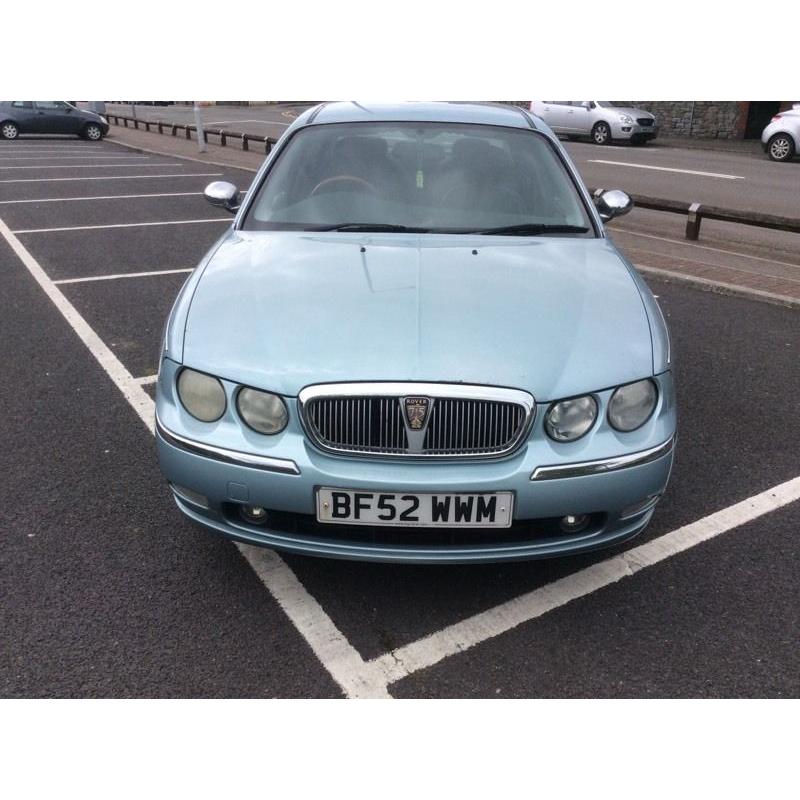 2002 Rover 75 1.9 Connoisseur Diesel-12 months mot-great value mpg