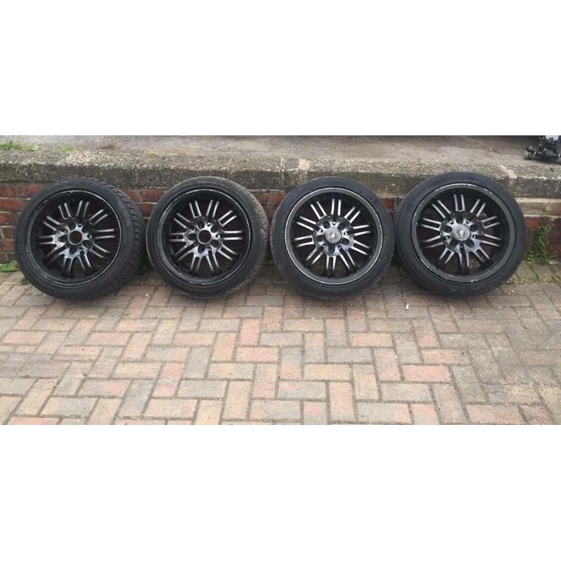 17 INCH BMW ALLOY WHEELS (FIT VIVARO, TRAFIC, PRIMASTAR)