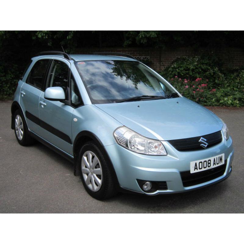 SUZUKI SX4 1.6 GL 2008 (08) ONLY 63K FSH 8 X STAMPS / 1YRS MOT / JUST SERVICED!!