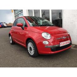 2010 Fiat 500 1.2 Lounge 3dr (start/stop)