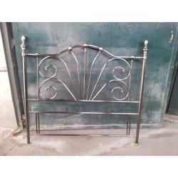 new kingsize headboard ornate metal