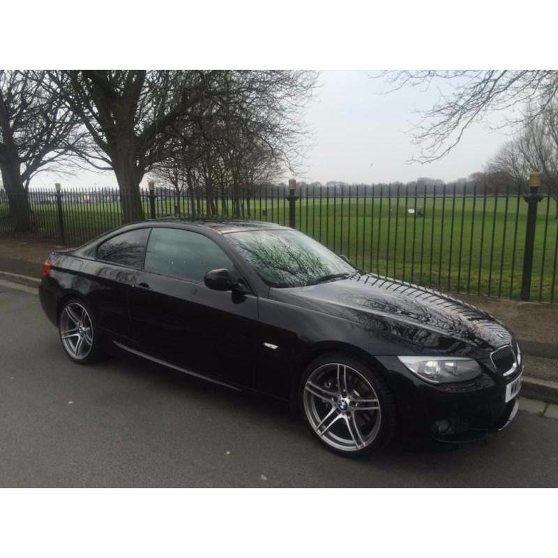 2011 61 BMW 3 SERIES 2.0 320D M SPORT 2D AUTO DIESEL *PART EX WELCOME*FINANCE AVAILABLE*WARRANTY*