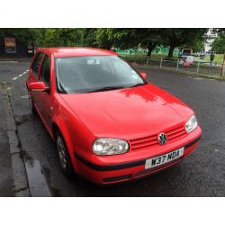 Volkswagen Golf 1.4 E 5dr, Low Milage, Full Service History, Good Condition, Excellent Runner