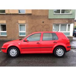 Volkswagen Golf 1.4 E 5dr, Low Milage, Full Service History, Good Condition, Excellent Runner