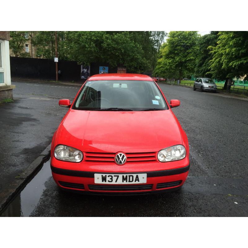 Volkswagen Golf 1.4 E 5dr, Low Milage, Full Service History, Good Condition, Excellent Runner