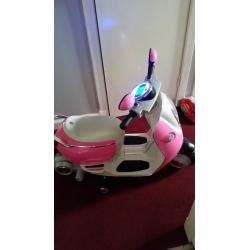 Battery powered motorbike