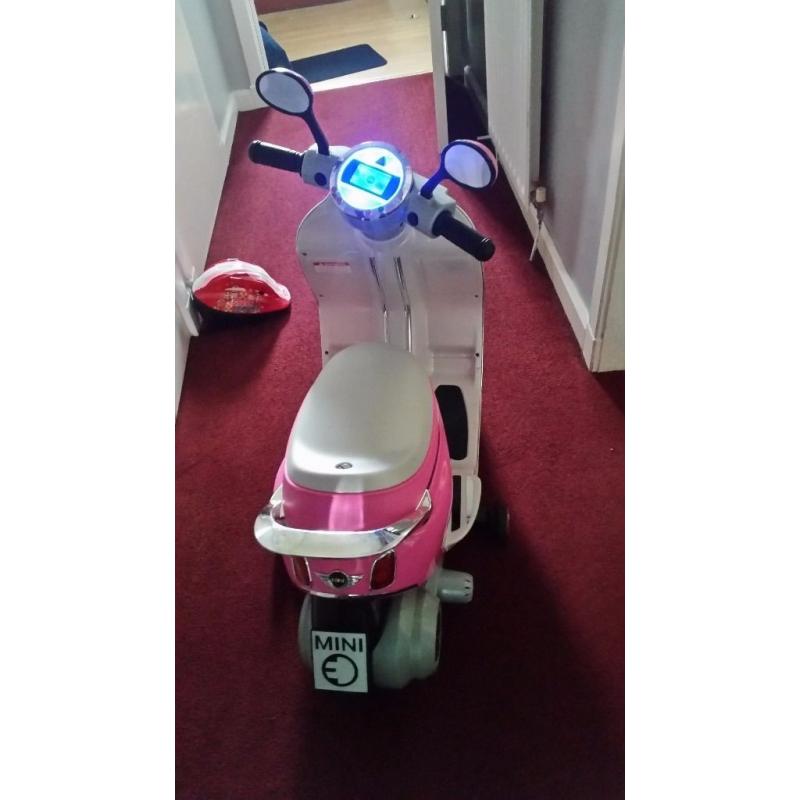 Battery powered motorbike