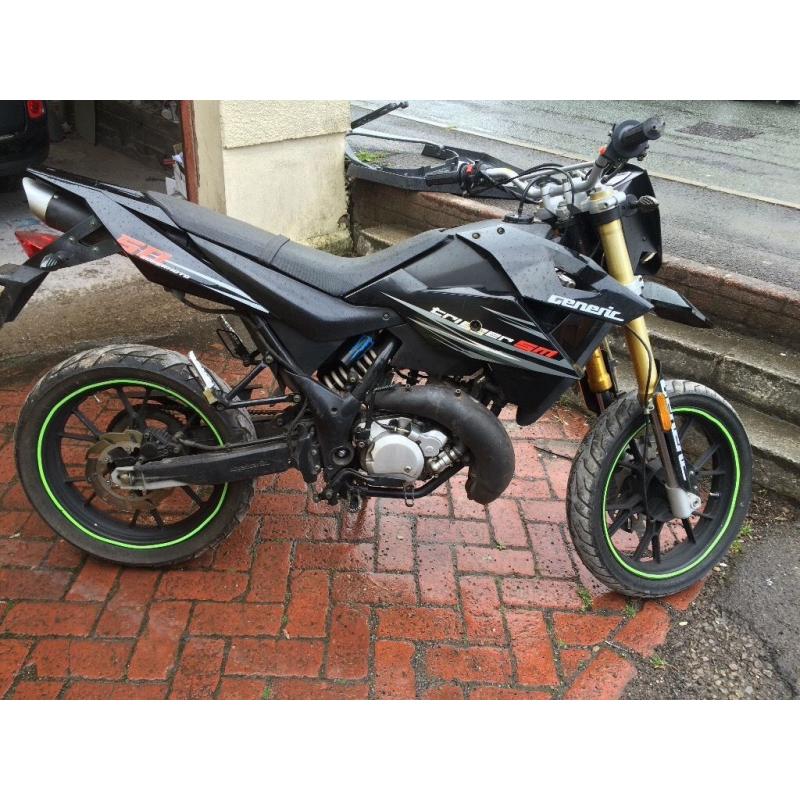 Generic 50cc supermoto