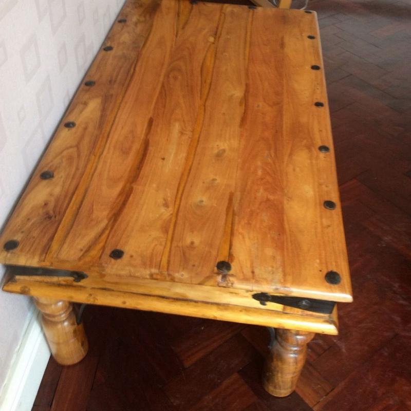 Rustic Style Coffee Table