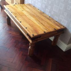 Rustic Style Coffee Table