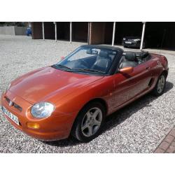 MGF 1.8 VVC. Very low milage 43k