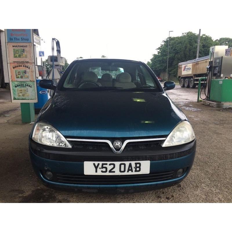 2001 VAUXHALL CORSA 1.7 DTI ELEGANCE 3 DOOR HATCH BARGAIN !!!!