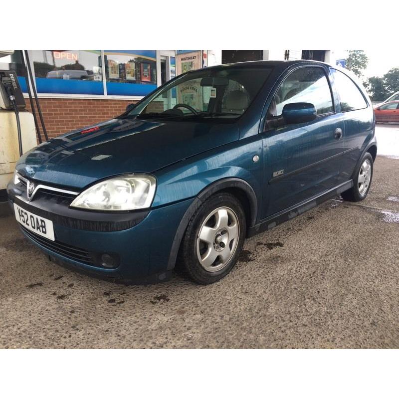 2001 VAUXHALL CORSA 1.7 DTI ELEGANCE 3 DOOR HATCH BARGAIN !!!!