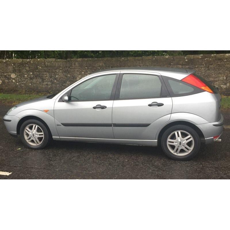 FORD FOCUS ZETEC 1.6L (2002) long mot service history