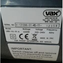 Vax vacuum - spares or repair