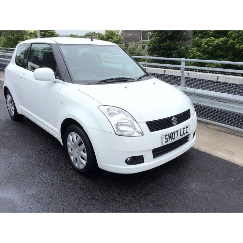 Suzuki Swift 1.3 GL. Years Mot. Full Service History. 07 Plate.