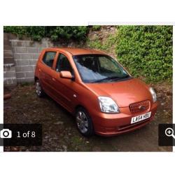 Kia Picanto 2005, 1.1. Good condition, cheap to run. FULL MOT. 57000 miles only.