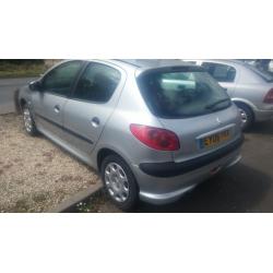 peugeot 206 1.4 hdi 2006 12 mouth mot in genuin good