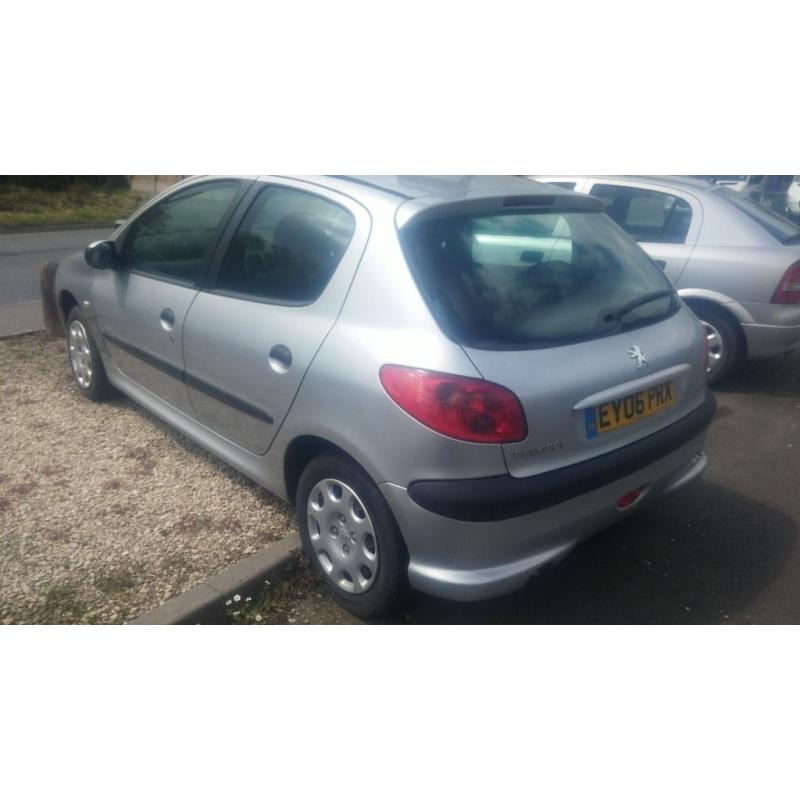 peugeot 206 1.4 hdi 2006 12 mouth mot in genuin good