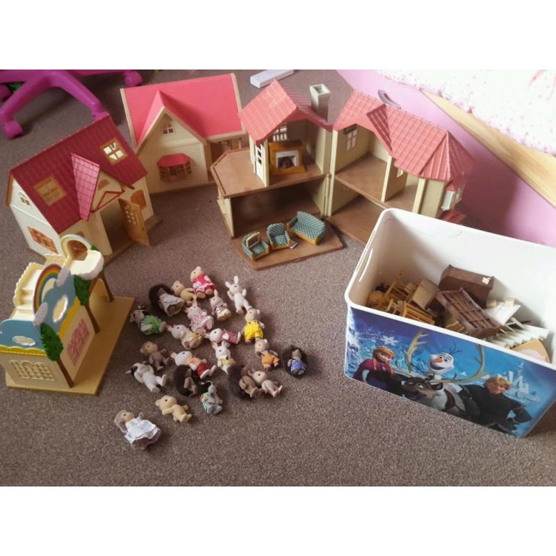 Sylvanian families bundle