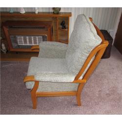 Relax seating Cambourne Chair - Armchair seat high back beech wood posture