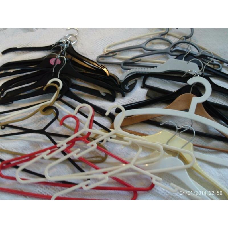 30 strong coat hangers