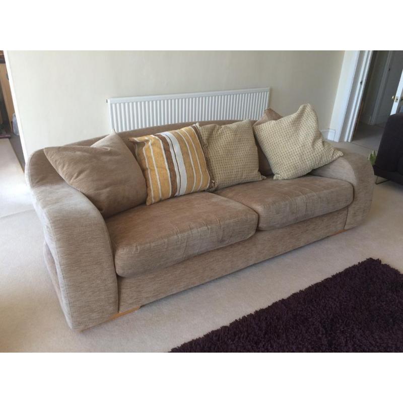 Fantastic 3 seater sofa and matching arm chair