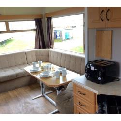 CHEAP STATIC STARTER CARAVAN AT SANDY BAY - 4 STAR PARK WITH DIRECT BEACH ACCESS