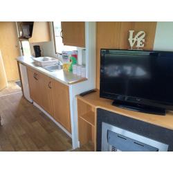 CHEAP STATIC STARTER CARAVAN AT SANDY BAY - 4 STAR PARK WITH DIRECT BEACH ACCESS