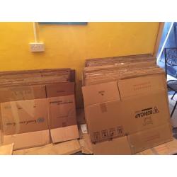 70 packing / house moving boxes