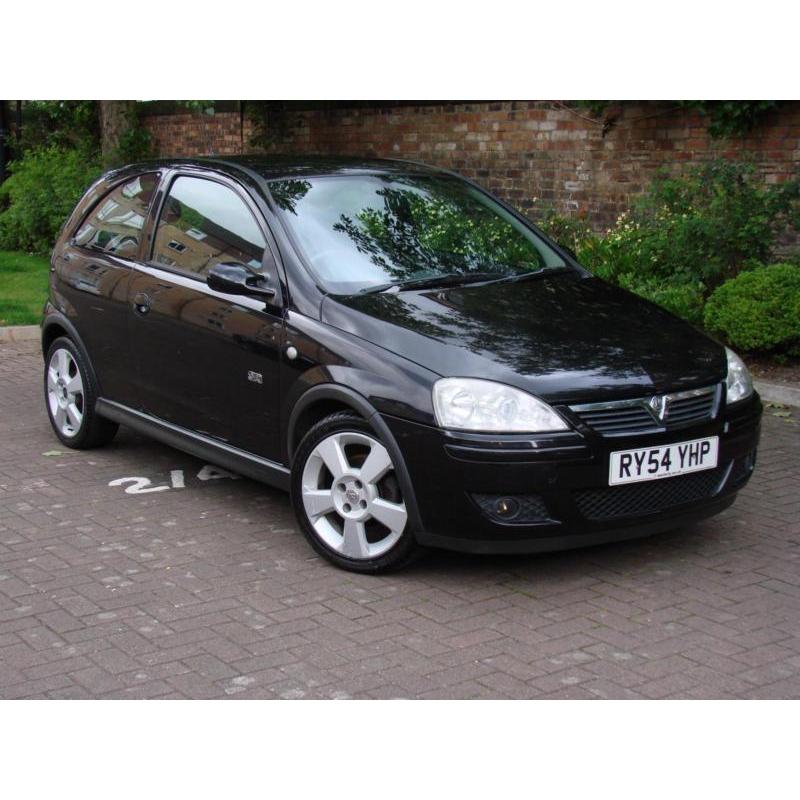 EXCELLENT LOOKS!! 54 REG VAUXHALL CORSA 1.4 i 16v TWINPORT SRi 3dr (a/c)