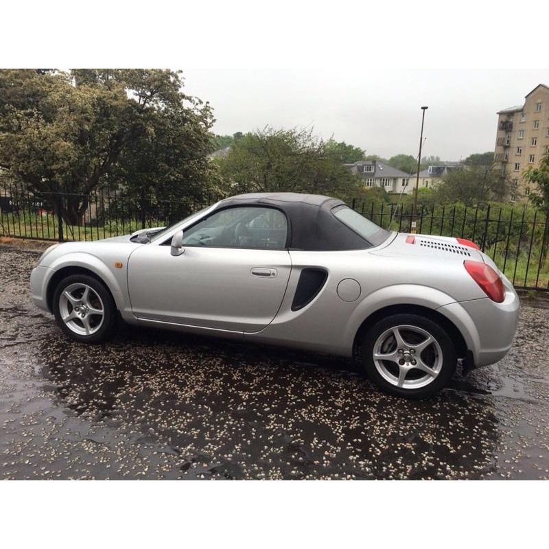 2002 TOYOTA MR2 1.8 vvti CONVERTIBLE PX swap