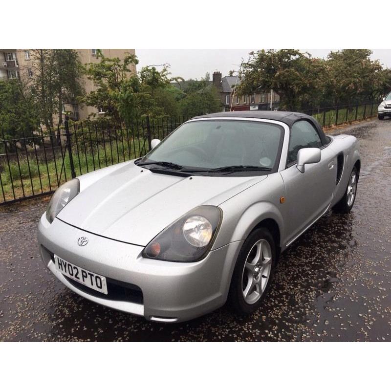 2002 TOYOTA MR2 1.8 vvti CONVERTIBLE PX swap