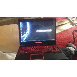 Alienware M14x i7 16gb ram 720gb win 7 (mint condition)