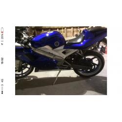 Cagiva mito evolution 125cc petrol blue rare colour