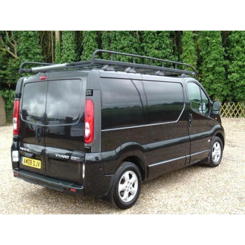 Vauxhall Vivaro 2.0CDTI ( 115ps ) ( Euro IV ) Sportive 2700 SWB 08 REG IN BLACK