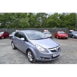 2009 Vauxhall Corsa 1.2 i 16v SXi 3dr 3 Month RAC WarrantyHPI CLEAR