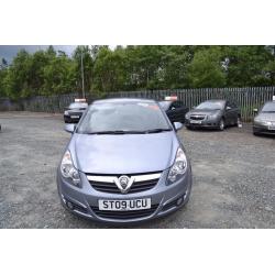 2009 Vauxhall Corsa 1.2 i 16v SXi 3dr 3 Month RAC WarrantyHPI CLEAR