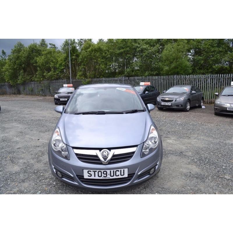 2009 Vauxhall Corsa 1.2 i 16v SXi 3dr 3 Month RAC WarrantyHPI CLEAR