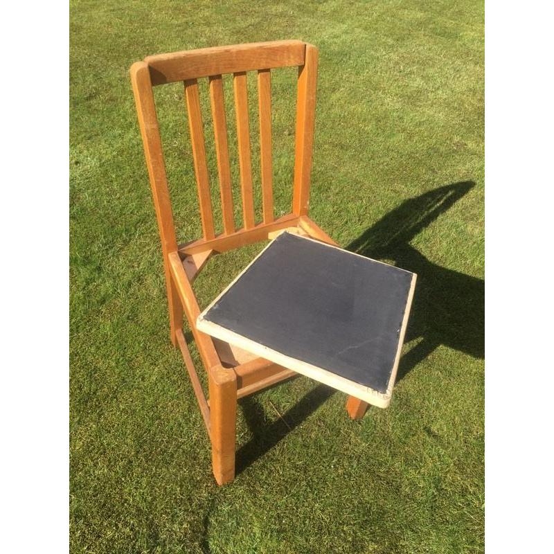 Four wooden chairs - free