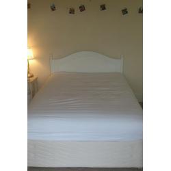 Double Divan bed with mattress and 4 drawers