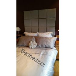 Designer Headboard / Wallboards by Bedhedzzz , Change covers to match bedding/room , fits all sizes
